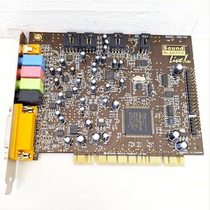 Creative Sound Blaster Live! 5.1 SB0100 PCIサウンドカード PCI サウンドカード PCパーツ パソコン 部品 パーツ WK