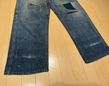 OSH KOSH B'gosh Vintage Painter Pant's オシュコシュビゴッシュ ペインターパンツ 40s 50s 60s Union Made Gripper Zipper リペア RARE_画像7