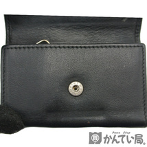 GUCCI【グッチ】6連キ―ケース レザー ブラック シルバー金具 メンズ 033・2888・0862【中古】USED-B 19046_画像7