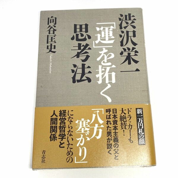 【一読のみ】渋沢栄一「運」を拓く思考法 向谷匡史／著