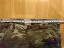 AVIREX アビレックス BASIC FATIGUE CARGO PANTS ファティーグ カーゴパンツ Sサイズ 迷彩 ミリタリー カーゴ カモフラ パンツ メンズ_画像9