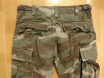 AVIREX アビレックス BASIC FATIGUE CARGO PANTS ファティーグ カーゴパンツ Sサイズ 迷彩 ミリタリー カーゴ カモフラ パンツ メンズ_画像8