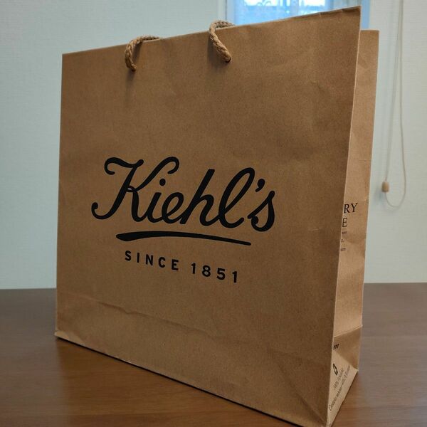 Kiehl'sキールズショップ袋　紙袋 