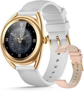  lady's smart watch 2 kind belt attaching IP68 waterproof....