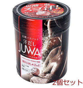 汗だし JUWA 炭酸バスソルト スパイシーウッドの香り 500g 2個セット