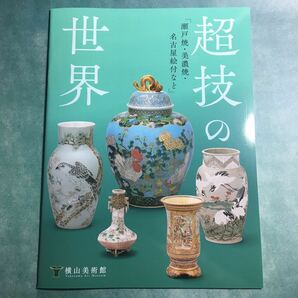 【送料無料】超技の世界 瀬戸焼・美濃焼・名古屋絵付 図録 * 常滑焼 萬古焼 花瓶 壺 皿 東海地方 染付 作品銘一覧 焼き物 焼きもの 陶芸