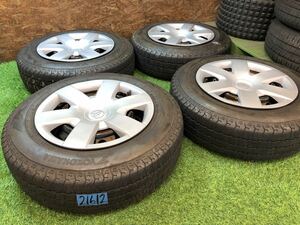 トヨタ純正 15inch 6j × 185/75R15 106/104L LT PCD139.7 6穴 ハイエース レジアスエース