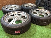 WORK EUROLINE 17inch 7j+42 × 215/40R17 PCD100 4穴　ワーク ユーロライン_画像1