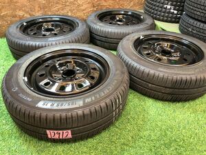 日産純正 15inch × 185/65R15 PCD114.3 4穴 180 ウイングロード シルビア セフィーロ ブルーバード プリメーラ ローレル