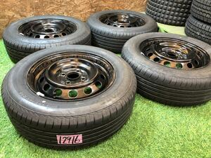 ホンダ純正 14inch × 185/65R14 PCD100 4穴 インテグラ エアウェイブ オルティア シビック ドマーニ モビリオ スパイク