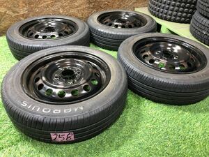 三菱純正 14inch × 155/65R14 PCD100 4穴 eKカスタム eKクロス eKワゴン eKスペース トッポ ミニキャブ