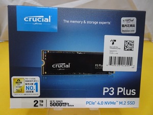 【新品国内正規】 Crucial P3 Plus 2TB PCIe M.2 2280 SSD CT2000P3PSSD8 CFD販売.
