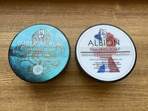 Phoenix and Beau Imperial Rum & Alibion Shaving Soap フェニックス　アンド　ボー　シェービングソープ　2個セット　送料無料