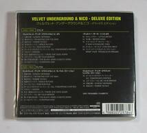 中古 国内盤 CD ベルベット・アンダーグラウンド / ヴェルヴェット・アンダーグラウンド・アンド・ニコ〈デラックス・エディション〉_画像2