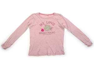 メゾピアノ mezzo piano Tシャツ・カットソー 130サイズ 女の子 子供服 ベビー服 キッズ