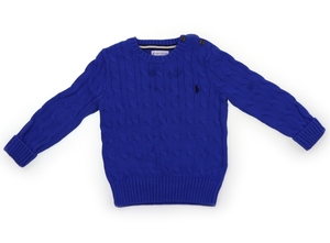  Ralph Lauren Ralph Lauren knitted * sweater 90 size man child clothes baby clothes Kids 