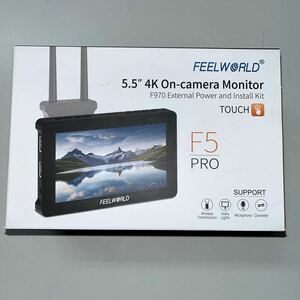 未使用 開封済 FEELWORLD 5.5 4K On-camera Monitor F5 PRO カメラモニター タッチスクリーン