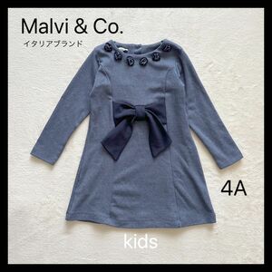 【Malvi & Co.】マルヴィ/ワンピース/フォーマル/4A/100cm 長袖