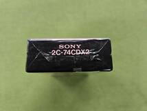 ★売切り★【新品・未開封】SONY 2C-74CDX2 High Bias TypeⅡ 74分 High Position CDixⅡ ソニー カセットテープ ハイポジ No.Q3_画像6