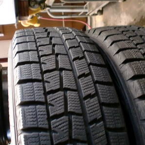 EXCEEDER 14×5.5 PCD100 +50★深溝スタッドレス 165/60R14 ダンロップ 4本の画像10