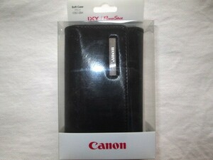 ★新品 Canon キャノン SoftCase コンパクトデジタルカメラ ソフトケース CSC-2BK ブラック 黒 マグホック留め 対応機種 IXY PowerShot★