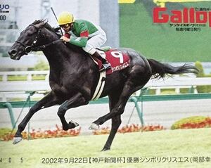 週刊Gallop クオカード神戸新聞杯優勝シンボリクリスエス