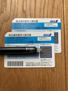 ANA株主優待券 (2枚セット)
