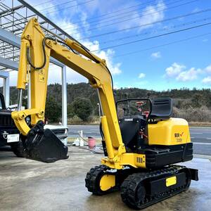 京都発★油圧Miniショベル【YanmarCrawlerバックホー★Mini ExcavatorB08★522hours★good condition】格安陸送OK