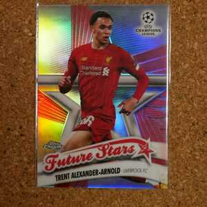 topps Chrome Trent Alexander-Arnold future stars トップスクローム トレントアレクサンダーアーノルド リヴァプール イングランド TAA