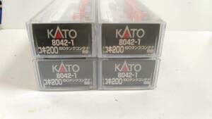 Nゲージ用 KATO コキ200-111×4両セット（コンテナ無し）