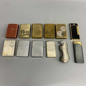 1円 希少 おまとめ ZIPPO ジッポ ライター 喫煙具 LYLE&SCOTT 他 12点 USA アメリカ コレクション 現状品