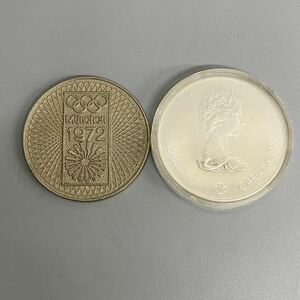 1円〜 美品 オリンピック 1976 モントリオール 五輪 5ドル 銀貨 プルーフ 重量約28.97g 