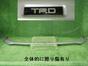 個人宅発送不可　ZVW50　ZVW51　プリウス　後期　フロントスポイラー　TRD　76081-ZW5D0　シルバー　133009