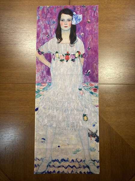 古今東西 浮世絵 手ぬぐい グスタフ・クリムト「メーダ・プリマヴェージの肖像」 サイズは約91cm 35cm 手拭い ハンカチ タオル