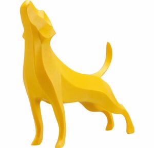 The Dogs Stretching Dog イエロー 黄色 Yellow 萩原亮 アートユニブテクニカラー ガチャ ドッグス