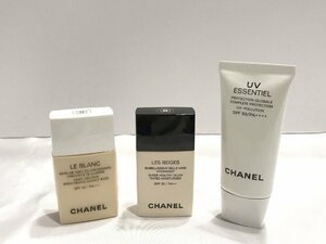 ■【YS-1】 CHANEL シャネル ■ ル ブラン バーズ ルミエール エサンシエル コンプリート 他 ■ 30ml 3点セット まとめ 【同梱可能商品】D