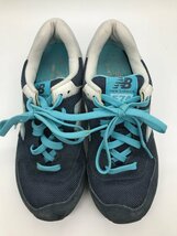 ■【YS-1】 ニューバランス New Balance スニーカー ■ 574 ブルー系 22,5cm 【同梱可能商品】K■_画像4