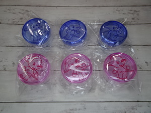 ●非売品　サトちゃん＆サトコちゃん　プラスチックケース　ピルケース　6個　未使用未開封　Ｍ0635