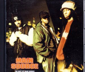 2 THE BEST OF MAIN SOURCE 国内盤 廃盤 large professor nas pro lp braking atoms inspectah deck sadat x lord finesse mobb deep