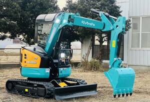 ★クボタ｜KUBOTA RX306E★新品ゴムクローラ★アームクレーン付き★4WAY マルチ付き ★オートアイドル ★3トンクラス ★現状動画★全国配送