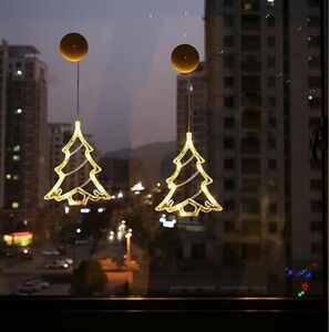 クリスマス 飾り イルミネーションライト 電池式 2個　led クリスマスツリー