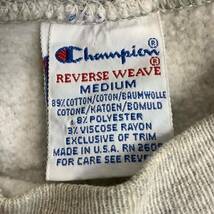 Champion 90s REVERSE WEAVE チャンピオン リバースウィーブ スウェットシャツ USA製 ヴィンテージ 古着 size M 78081_画像4