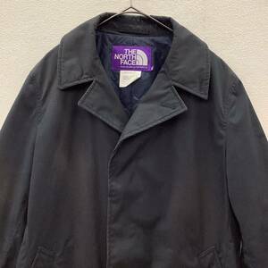 THE NORTH FACE PURPLE LABEL ノースフェイス パープルレーベル 18AW BEAMS別注 65/35クロス ステンカラーコート size M ブラック 77141