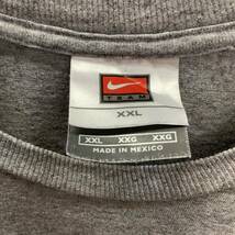 NIKE 00s ナイキ Tシャツ グレー ビッグサイズ size 2XL 古着 メキシコ製 74607_画像5