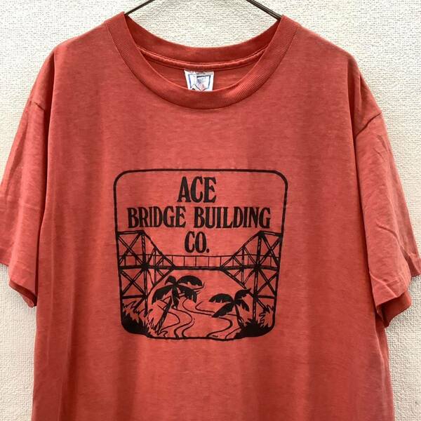 MY SHIRT Tシャツ USA製 90s レッド size XL 75607