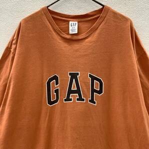GAP USA LOGO 半袖 Tシャツ オレンジ size XL 74613