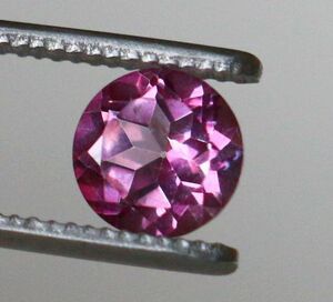 1.7ct　天然石　ピンクトパーズ　ラウンド　ルース　ブラジル産