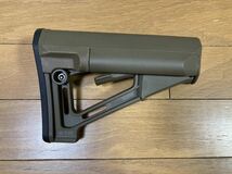 中古 レプリカ Magpul マグプル STR タイプ ストック タンカラー エアガン パーツ カスタム ミリタリー 装備 サバゲー_画像2