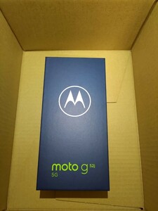 新品未開封 Motorola moto g52j II SIMフリー インクブラック 即決特典