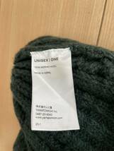 ★送料無料★ 山と道 Merino Knit Cap メリノ ニット キャップ UNISEX ONESIZE 100％ メリノウール ディープフォレスト グリーン_画像4